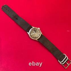 Original Wwii Ww2 German Helios Swiss Wrist Watch Military Army Reenactor