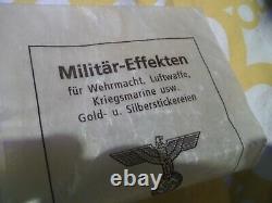 Pack of WW2 WWII original German Gebirgsjäger edelweiss badges in original pack