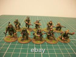 Painted 28mm WW2 Bolt Action German Waffen SS 1500 points Army miniatures
