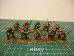 Painted 28mm WW2 Bolt Action German airborne 1000 point army miniatures