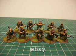 Painted 28mm WW2 Bolt Action German airborne 1000 point army miniatures