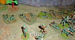 Painted 54mm plastic German army for Bolt Action WW2 Wargaming