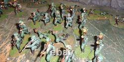 Painted 54mm plastic German army for Bolt Action WW2 Wargaming