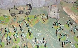 Painted 54mm plastic German army for Bolt Action WW2 Wargaming