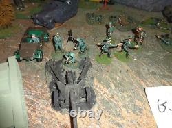 Painted 54mm plastic German army for Bolt Action WW2 Wargaming