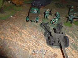 Painted 54mm plastic German army for Bolt Action WW2 Wargaming