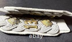 Pair of German Army Infantry Oberst Shoulder Boards Rgt 134 Colonel WW2