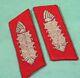 Pair Of German World War Ii Army Heer General Collar Tabs