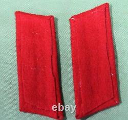 Pair of German World War II Army Heer GENERAL Collar Tabs