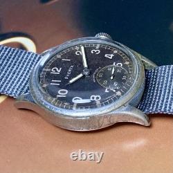 Phenix WWII Vintage German Military Service Watch 34mm AS1130 Nice Dial Serviced