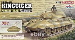 Platts DR6848 1/35 WW. II German Army SD. KFZ. 182 King Tiger Porsche. From Japan