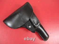 Post-WWII Era German Military Leather Belt Holster for Astra 600 Pistol XLNT