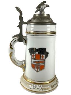 Post WWII German 34th Signal Bat. Stein, NUDE Lithopane 7th Army U. S. Occup. §