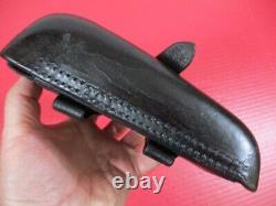 Post-WWII German Leather Police Holster Browning Hi Power Pistol 1954 NICE