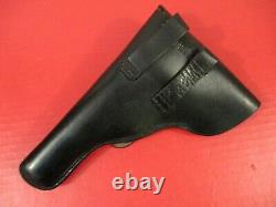 Post-WWII German Police Leather Belt Holster for Astra 400 Pistol Very Nice #3