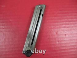 Pre-WWII German P08 Luger Pistol Magazine Nickle withWood Bottom Original NICE