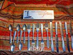 R. A. D. Unial German Army WWII 1940 Silverware for five