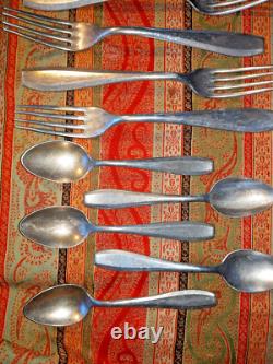 R. A. D. Unial German Army WWII 1940 Silverware for five
