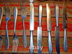 R. A. D. Unial German Army WWII 1940 Silverware for five