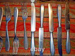 R. A. D. Unial German Army WWII 1940 Silverware for five