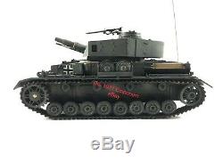 RARE 118 21st Century Toys Ultimate Soldier WWII German Army Panzer IV Tank RC