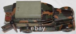 RARE 1938 WWII TIPPCO HAUSSER GERMAN ARMY RADIO COMMAND TRUCK with Windup Motor