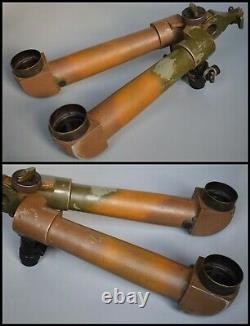 RARE Boxed WWII German SF14 Periscope Binoculars Set Camo Scherenfernrohr WW2