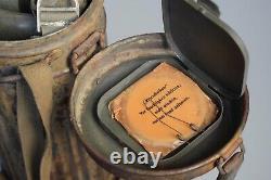 RARE DAK WWII WW2 Original German Gas Mask Set Tropical Camo Equipment 1942