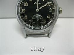 RARE Military Men's Watch Minerva DH for the German army WWII PERIOD