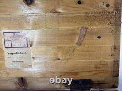 RARE Original WW2 GERMAN ARMY Ammunition Crate Supply Trunk Box w Original Label