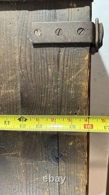 RARE Original WW2 GERMAN ARMY Ammunition Crate Supply Trunk Box w Original Label