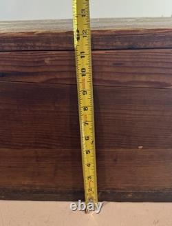 RARE Original WW2 GERMAN ARMY Ammunition Crate Supply Trunk Box w Original Label