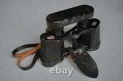 RARE Pre WWII WW2 German 6x30 Binoculars Leitz BIDOX + Accessories Complete Set