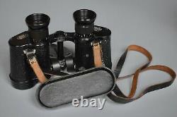 RARE Pre WWII WW2 German 6x30 Binoculars Leitz BIDOX + Accessories Complete Set