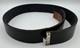 Rare Ww2 German Army Leather Dress Parade Belt With Luftwaffe Blue Lining Marked