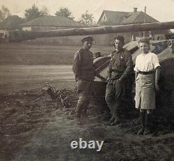 RARE! WWII Captured German Tank PzKpfw V PANTHER Red Army Orig Vintage BIG Photo