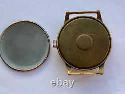 RARE WWII German WAGNER Military Watch Urofa 58 GUB 35.5mm? Luftwaffe