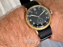 RARE WWII German WAGNER Military Watch Urofa 58 GUB 35.5mm? Luftwaffe