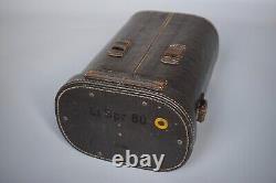 RARE WWII WW2 Original German Heer LiSpr 80 Optic Binocular Case Carl Zeiss 1940