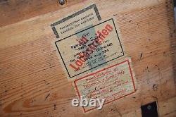 RARE WWII WW2 Original German MG34 MG42 Mauser K98 Patronenkasten 900 Box 1945