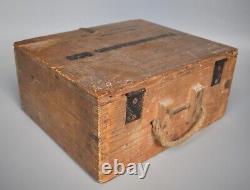 RARE WWII WW2 Original German MG34 MG42 Mauser K98 Patronenkasten 900 Box 1945