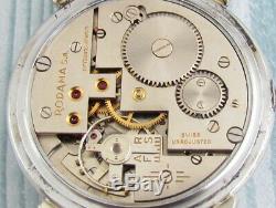 RODANA Swiss Military WWII German Army Vintage Mechanical Wristwatch 15 jewels