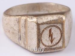 Radio mechanic WW2 German ring WWII Germany Army Wehrmacht force Horror Jewelry