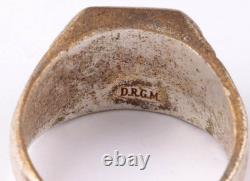Radio mechanic WW2 German ring WWII Germany Army Wehrmacht force Horror Jewelry