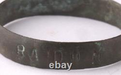 Radom WW2 German trench art ring WWII Tank 1944 Panzer Germany Army Wehrmacht