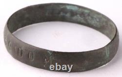 Radom WW2 German trench art ring WWII Tank 1944 Panzer Germany Army Wehrmacht