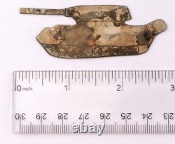 Radom WW2 German trench art ring WWII Tank 1944 Panzer Germany Army Wehrmacht