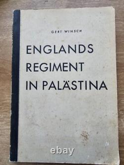 Rare 1940 WWII German Book British Army in Palestine withPhotos, Arabs, Jaffa