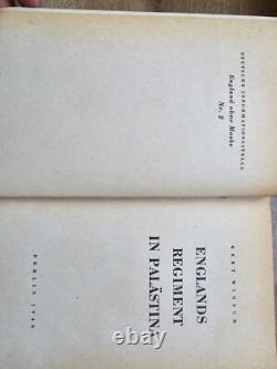Rare 1940 WWII German Book British Army in Palestine withPhotos, Arabs, Jaffa