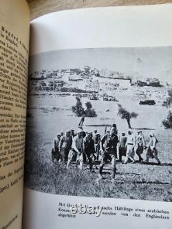 Rare 1940 WWII German Book British Army in Palestine withPhotos, Arabs, Jaffa